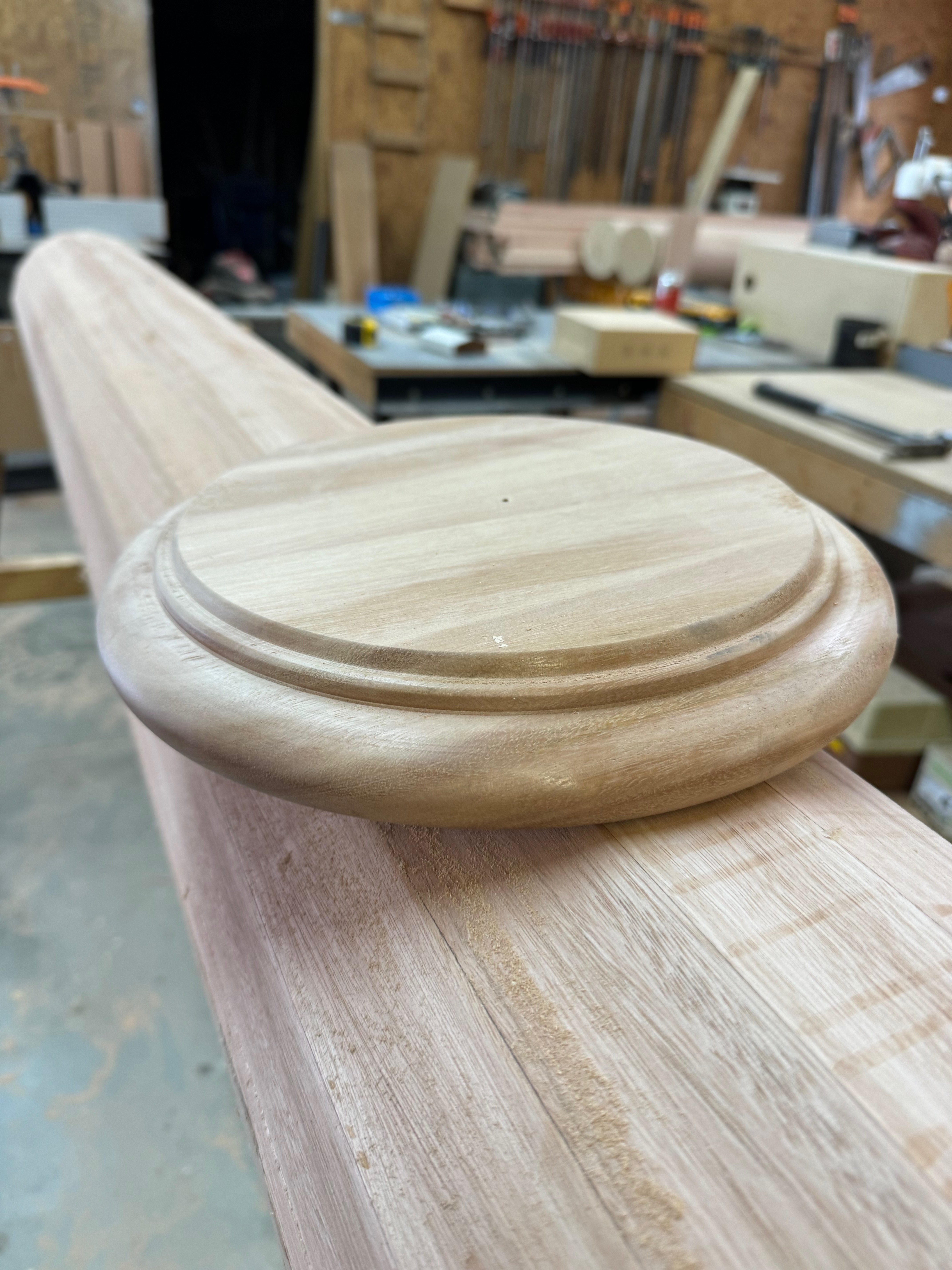 Architectural wood turning by Chesapeake Latheworks