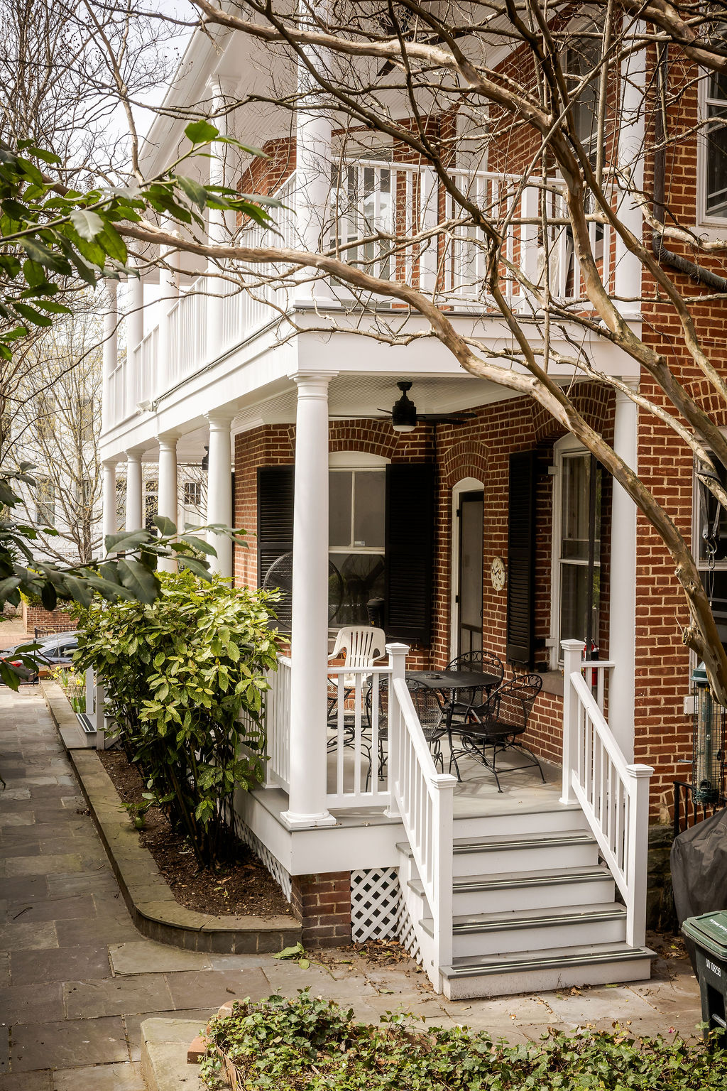 Historic porch columns